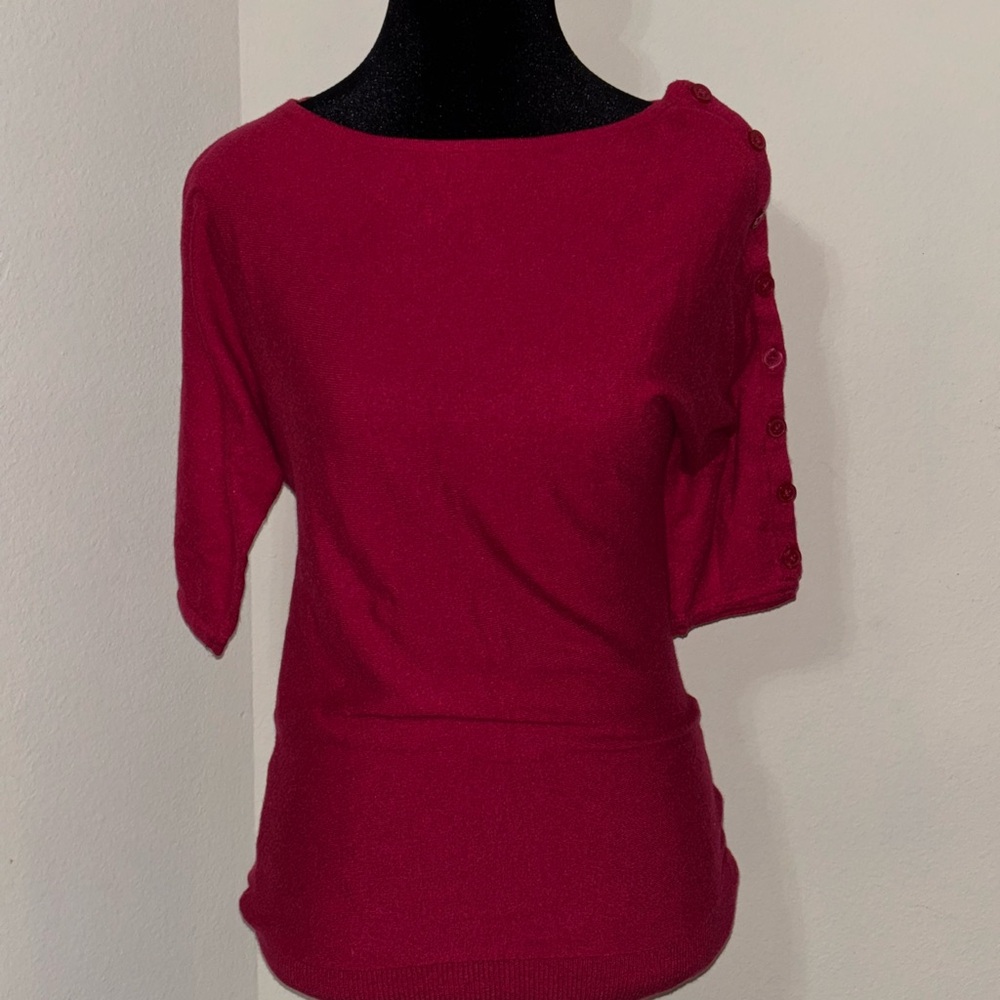Women’s pink Express cashmere blend blouse